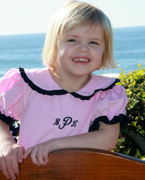 laguna beach kids photography | pretty in pink by the shore